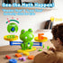 Siwuoke Counting 20 40 3-8 Frog Balance Math Game for Kids, Montessori STEM Toy with Frogs & Double-Sided Cards
