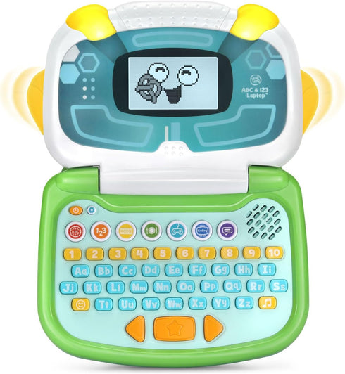 123 3-7 LeapFrog ABC and Laptop for Preschoolers Ages Years, Green