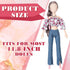 Geyoga 3 Set 12 Pcs Doll Clothes and Accessories for 12 Inch Dolls, Summer Casual Wear Outfits