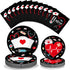 200 Pcs Graduation Nurse Party Decorations Doctor Nurse Week Party Plates Include