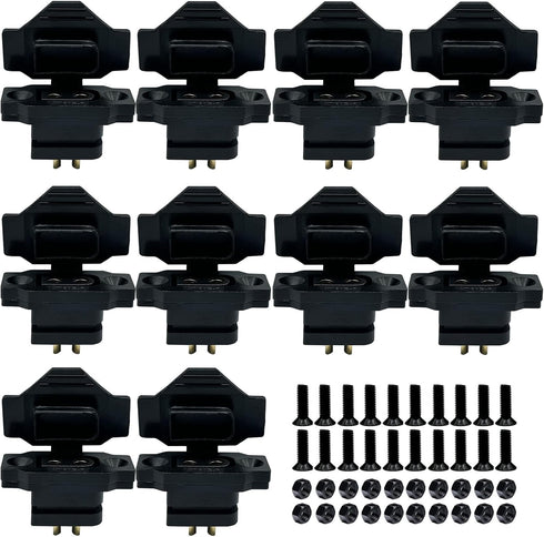 10pcs XT60E-F Female Plug, XT60h XT60 Male Bullet Connector with PVC Protective Sleeve for RC Aircraft Drone Accessories