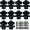 10pcs XT60E-F Female Plug, XT60h XT60 Male Bullet Connector with PVC Protective Sleeve for RC Aircraft Drone Accessories
