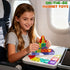 70pcs 3-5 4-8 Magnetic Tiles, Building Blocks with Storage Case, Toddler Toys Magnetic Blocks, Toys for Ages Boys