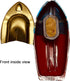 Kriwin Pack 3, Metal Tin Hand Painted Fun Steam Powered Toy Boat Nav Pop Put Putt Candle Powered Fuel Flame