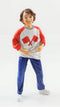 Melody Jane Dollhouse People Modern Boy in Jeans, 1:12 Scale Resin Figure