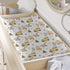 KuphiL10C Girls-16x32 Watercolor Christmas Theme Transportation Car Construction Truck Winter Holiday Pattern Baby