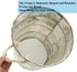 Mziart Large Unique Tree Stump Laundry Basket Bag, Collapsible Waterproof Hamper with Rope Handles, Stylish Storage Bin