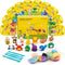 OBVIO HOME Air Dry Clay for Kids - 12 Animal Designs Modeling Clay Kit