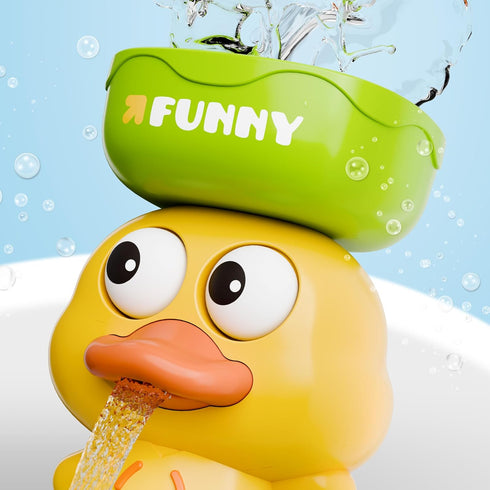 1-3, Playset, Summer 18 24 2-4, 3-5 iPlay, iLearn Bath Toy for Toddlers Baby Waterfall Duck Bathtub Toy W/ Suction Cup