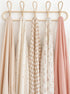 3 Pack 47 47 inches, Konssy Muslin Swaddle Blankets for Unisex, Newborn Receiving Blanket, Large x Soft Breathable