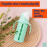 Set 2 8 oz Tabor Place of - Glass Sippy Cup for Toddlers - The Luca | Spill-Proof | Silicone Straw | Mint Green