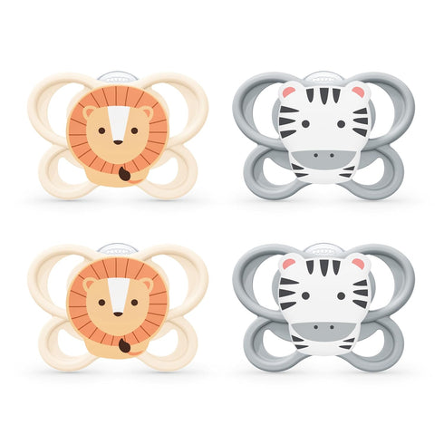 NUK Perfect Match Air Pacifiers, 6-18 Months, 4 Pack