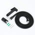 XKHLQLPEF Set Handheld Bidet Sprayer for Toilet, Black Portable Cloth Diaper Sprayer Brass Bathroom Bidet Sprayer Kit