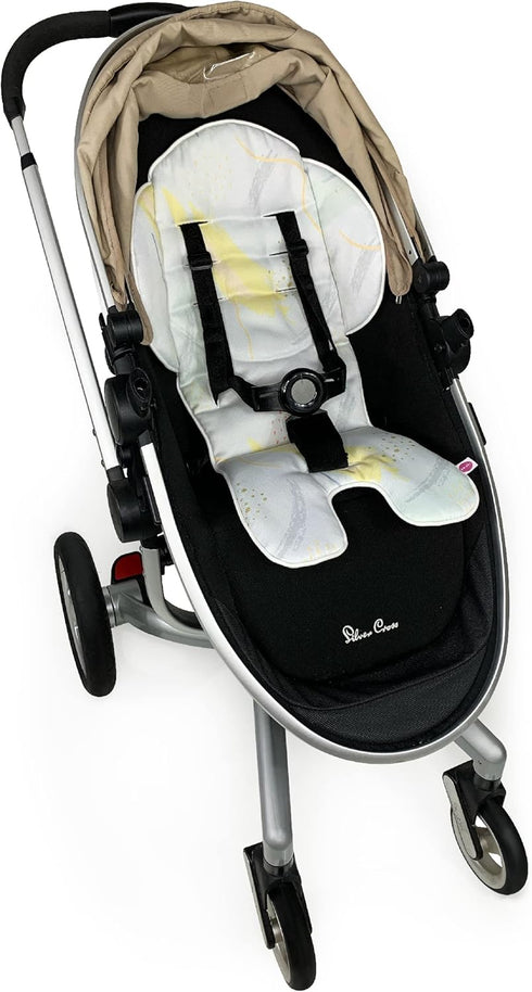 ORIBEL Cocoon Z Seat Liner for Baby High Chair | Soft Cushioned Cotton Padding | Machine Washable & Stain Resistant |
