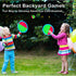 Ball Catch Set Games, Toss Paddle Outdoor Toys, Beach Toys with 2 Paddles & 2 Balls for Kids Birthday Gift