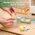 Haakaa Silicone Nibble Freezer Tray -Breastmilk Teething Popsicle Mold - Baby Fruit Food Feeder Teether Tray - Baby Food Maker - Ice Cube Tray - 4 months+ Babies - BPA Free Silicone -Green