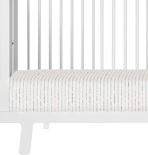 Makemake Organics Organic Crib Sheet GOTS Certified Organic Cotton Crib Sheet Fitted