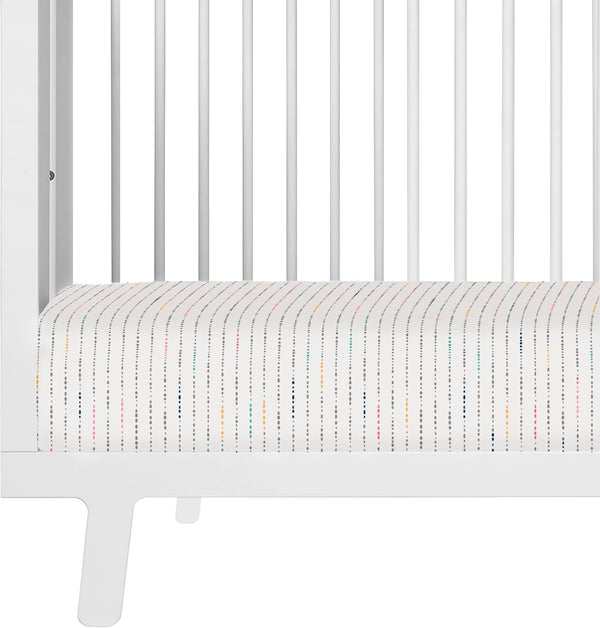 Makemake Organics Organic Crib Sheet GOTS Certified Organic Cotton Crib Sheet Fitted