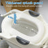 CALCHELE 2 1 Potty Training Seat, Upgrade Toddler Toilet Seat with Steps Stool Ladder, in Potty Training Seat with Step