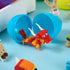 24 Packs 3.23" JOYIN Prefilled Easter Eggs with Toys, Cute Animals Building Blocks for Basket Stuffers, Kids Party