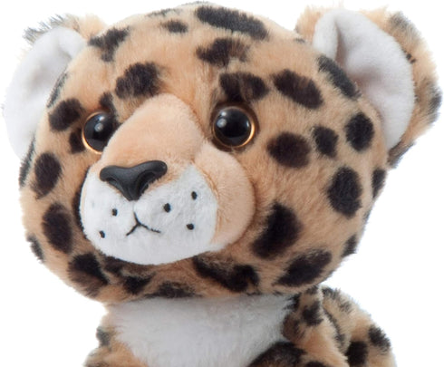 9 inches The Petting Zoo Cheetah Stuffed Animal, Gifts for Kids, Wild Onez Zoo Animals, Cheetah Plush Toy