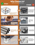 47"x47" 6-12 Dripex Baby Playpen with Mat Small Play Yard for Babies Months, Breathable Mesh & Waterproof Non-Slip Pad