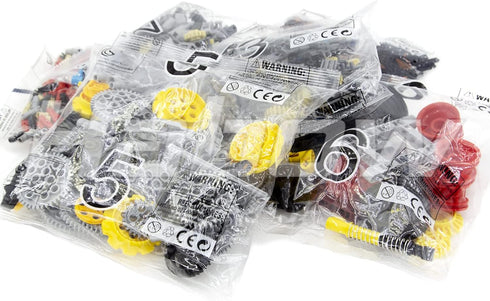 852pcs Technic-Parts Gears, Axle, Pin, Connector Compatible with Lego-Technic, MOC Pieces for Toy Building Sets