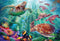 Turtle Voyage 1000 Piece Soft Touch Jigsaw Puzzle - Ocean Wildlife Puzzle with Sea Turtles and Tropical Fish