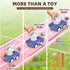 IOMDRWU 1-3, 6-9-12-18 1st 1-2 Press to Go Car Toys for Toddlers Animal Baby Cars, Push Go Friction Inertia Car, Infant