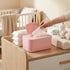 Vistnale Baby Wipe Warmer, Portable Wipe Warmer Dispenser with Adjustable Temperature & Night Light, Gentle Heating
