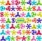 BATWEET 100pcs Mini Finger Fidget Spinner Toys, Bulk Stress Relief Sensory Toys for