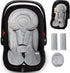 Kaelox Infant Car Seat Insert for Newborn Girls Boys, 3 in 1 Reversible
