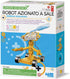 4M Toysmith Green Science Salt Water Powered Robot Kit, STEAM Beach Toy for Boys & Girls 5+