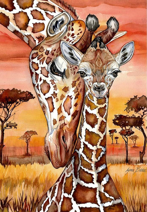 Anatolian Puzzle - Giraffe, 500 Piece Jigsaw Puzzle, 3615 (ANA3615)