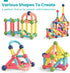 BAKAM Magnetic Building Blocks for Kids Ages 4-8, STEM Toys with Large Magnetic Sticks and Balls Game Set (42PCS)