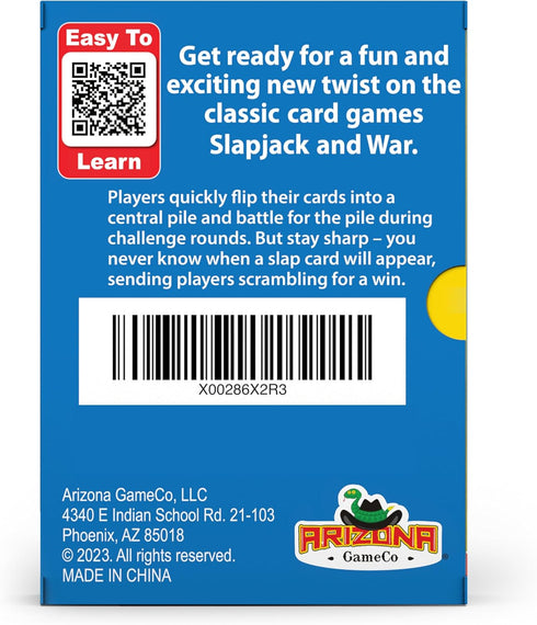 Arizona GameCo Smack It! Family Card Game for Kids - Fun, Easy to Learn, Perfect Gift for Ages 6-12