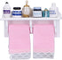 Dollhouse Wooden Towel Rack Bottles, 1:12 Simulation Miniature Furniture Model Toy for Bathroom Decoration