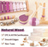 Sets 1 2 3 BUYGER Baby Musical Instruments with Xylophone, Wooden Percussion Instruments with Storage Bag, Montessori