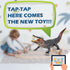 Gemini&Genius 10 Inch Crocodile Toy with Moveable Jaw, Wildlife World Alligator Model