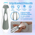 Set, 20 1) Baby Healthcare and Grooming Kit, Portable Baby Safety Care Baby Essentials kit for Newborn (Grey White
