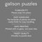 Galison Beside The Sea 500 Piece Puzzle - Fun Activity with Bright Artwork of Village and Sea Scenery