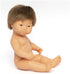 Miniland 15'' Caucasian Boy Doll with Down Syndrome (Box) - Anatomically Correct, Quality Made in Spain