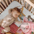 KuphiL10C Mattress-28x52 Cute Watercolor Farm Animals Cow Horse Sheep Chicken Flowers Pattern Baby Sheets for Crib