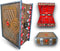 Power Beast Dungeon Mimic Book Dice Storage Box with 2 Glass Eyes, D&D Accessories, Holds 7 Sets of Polyhedral Dice
