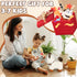 Jimate Interactive Walking Cat Plush Toy with Leash Electronic Kitty Pet That Meows and Wags Tail, Soft Stuffed Animal