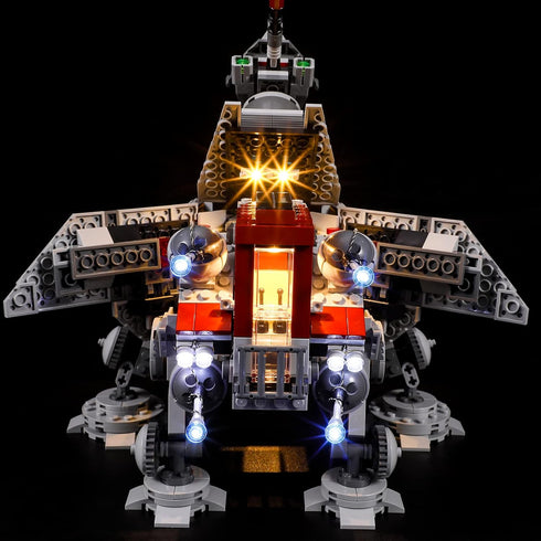 BRIKSMAX LED Lighting Kit for LEGO-75337 at-TE Walker - Compatible with Lego Star Wars Model (Not Included)