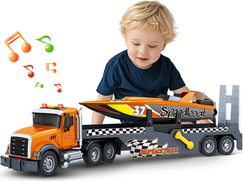 SpringFlower 3 4 5 6 Boy Toys, Extra Large Truck Toy with