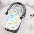 PHF Soft Bassinet Sheet Set, 2 Pack Silky Comfy Breathable Cradle Sheets for Baby Boys Girls, Universal Fit, Dinosaur