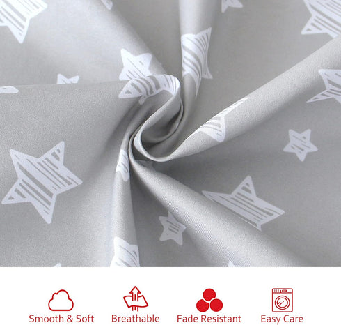 3 Set, Set Moonsea Toddler Bed Sheets, Piece Toddler Sheet Soft Breathable Crib Bedding for Boys Includes a Flat Sheet