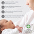 100% Butterblu Frankie Fitted Crib Sheet Organic Cotton for Baby & Toddler Mattress, Breathable for Boys & Girls